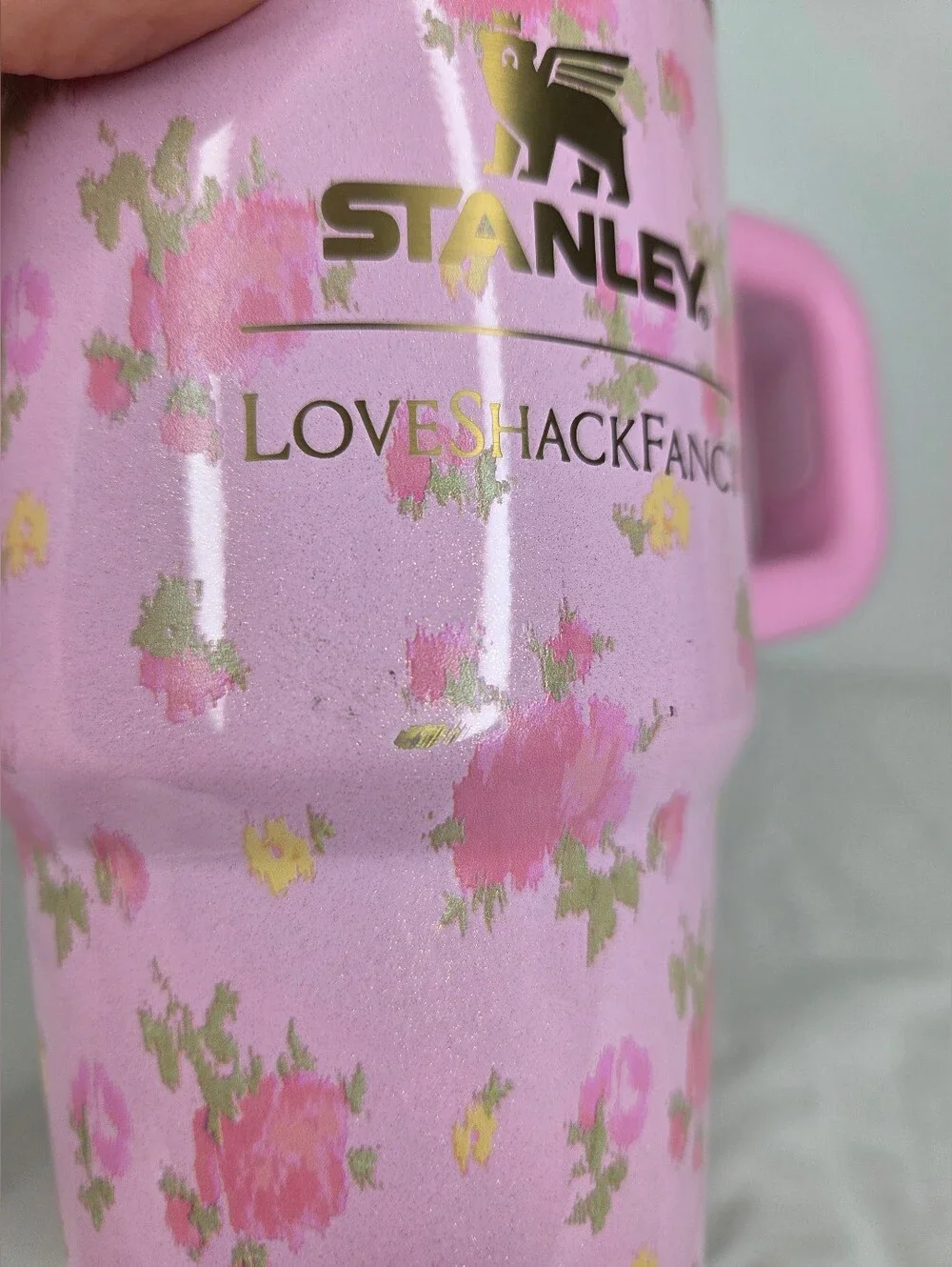 STANLEY 20oz for Love Shack Fancy Ibiza Sunset Pink Tumbler Limited Edition